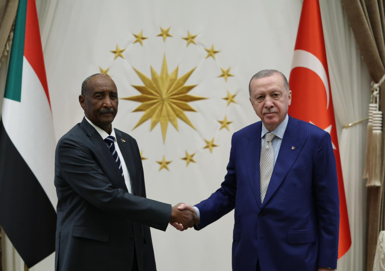 Cumhurbaşkanı Erdoğan, Sudan liderini ağırladı