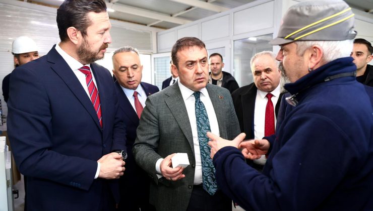 Bozüyük OSB’de Stratejik Üretime Validen Yakın Takip