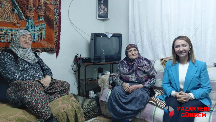 Bilecik Pazaryeri’nde yaşlılara vefa ziyareti