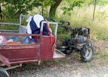 SU MOTORU DEVRİLDİ, 1 YARALI